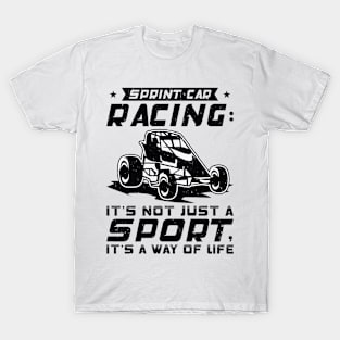 Sprint Car Dirt Track Racing T-Shirt